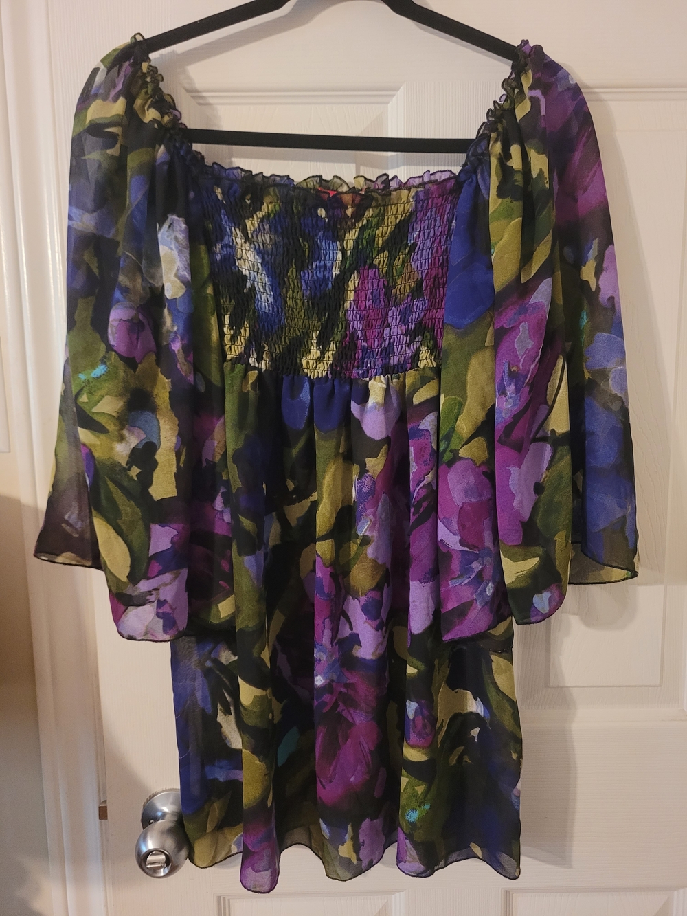 NWOT Sunny Leigh Floral Blouse